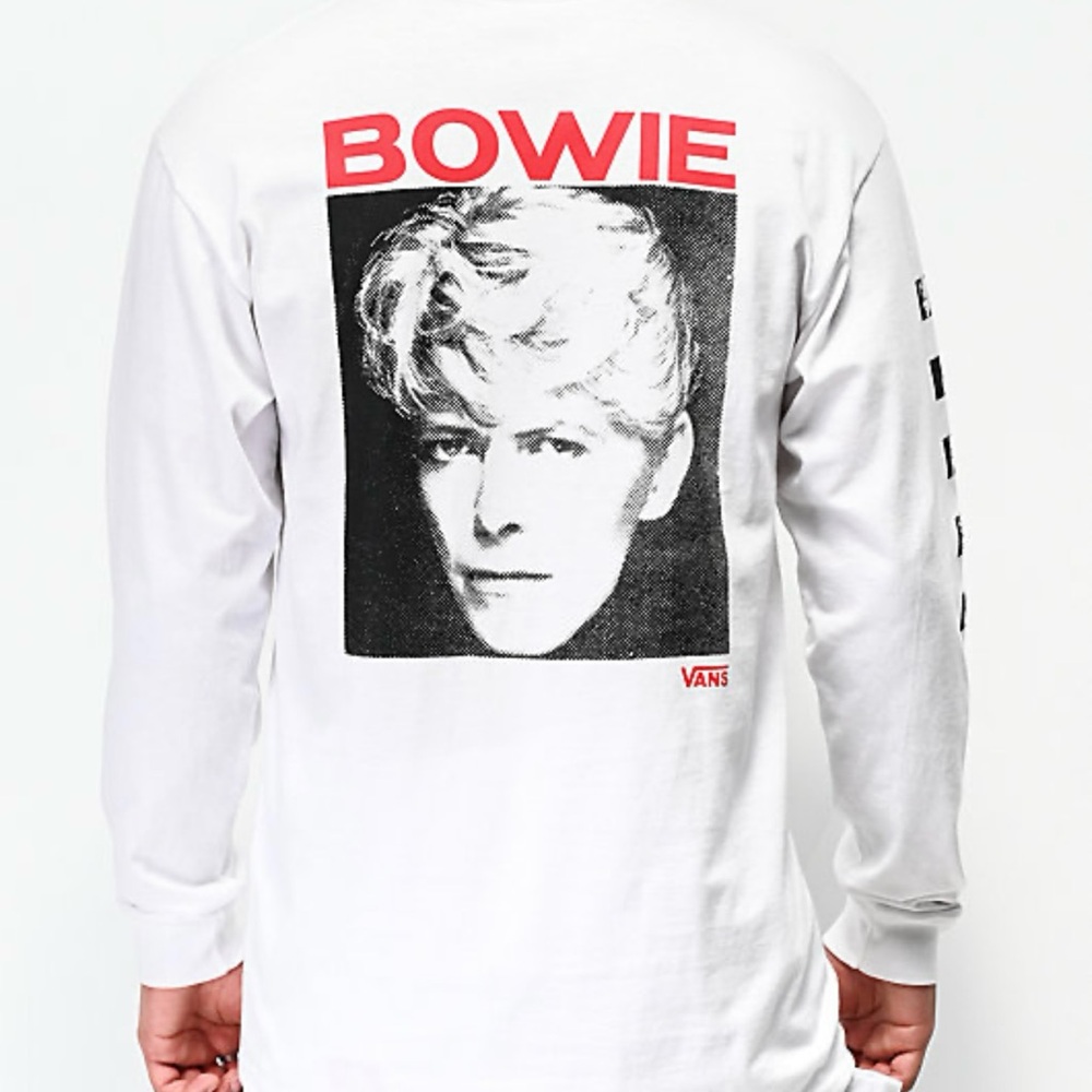💖NWT Vans David Bowie Long sleeve size Large💖